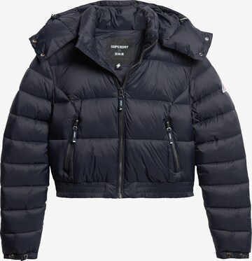 Superdry Between-Season Jacket ' Fuji ' in Black: front