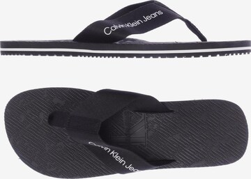 Calvin Klein Jeans Sandals & Slippers in 41 in Black: front