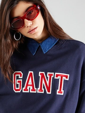 GANT Sweatshirt i blå