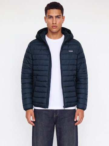 JACK & JONES Демисезонная куртка 'JJElvis' в Синий: спереди