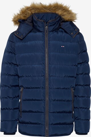 FQ1924 Winterjacke 'AKSEL' in Blau: predná strana