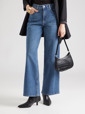 COMMA - Bootcut Vaquero en azul: frente