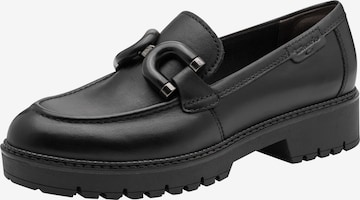 Chaussure basse Tamaris en noir : devant
