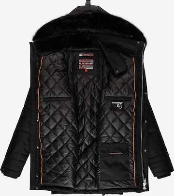 NAVAHOO Winter Jacket 'Luaan' in Black