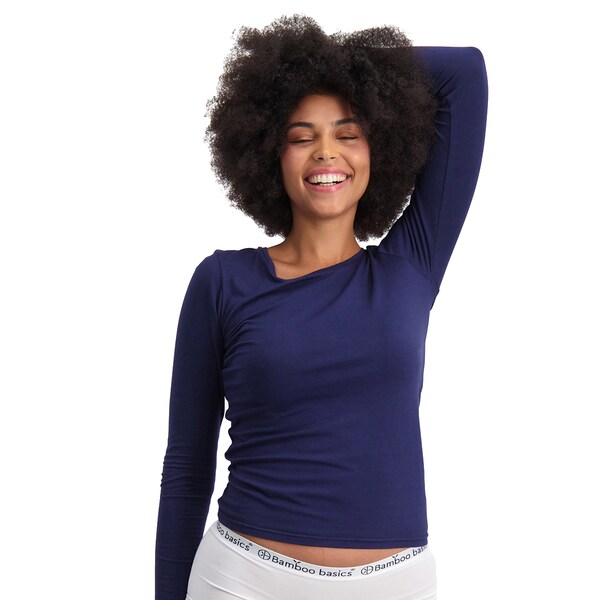 Bamboo basics Undershirt in Dark Blue