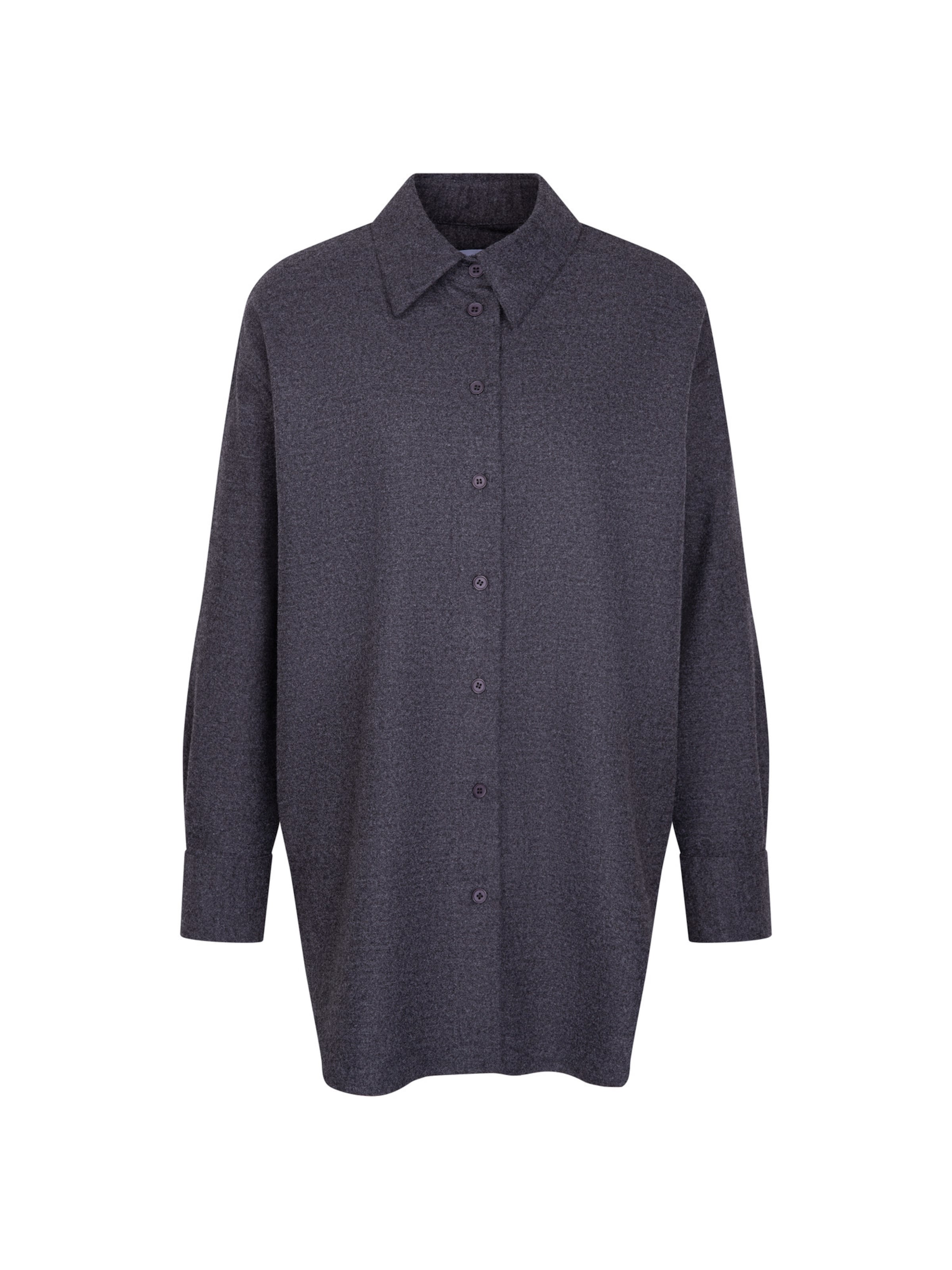 SEIDENSTICKER Blouse in Grey: front