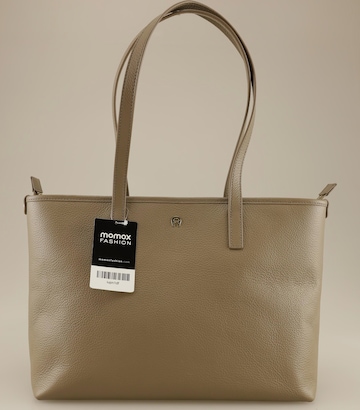 AIGNER Handtasche gross Leder One Size in Beige: Vorderseite
