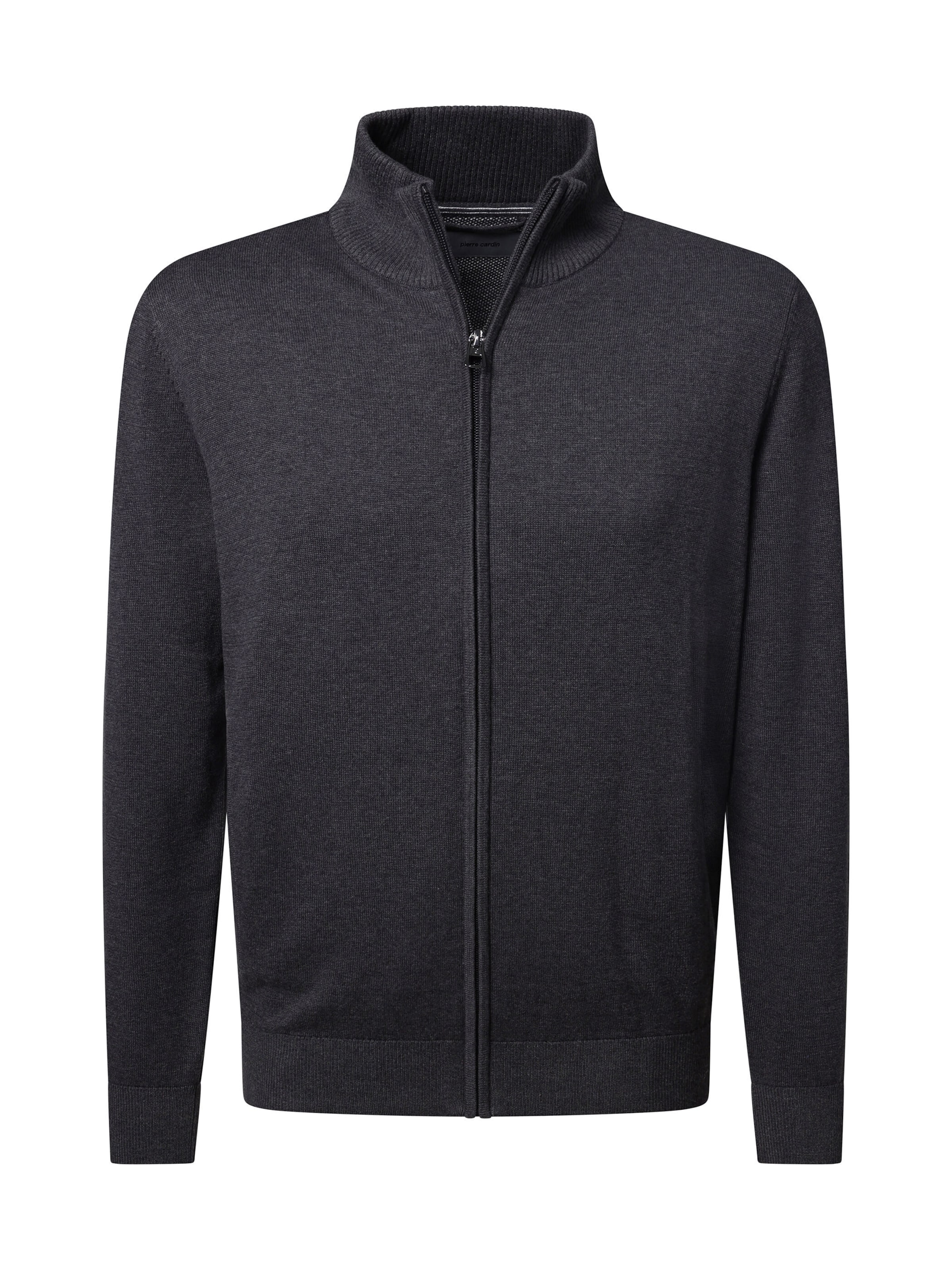 Vestes en maille PIERRE CARDIN en gris : devant