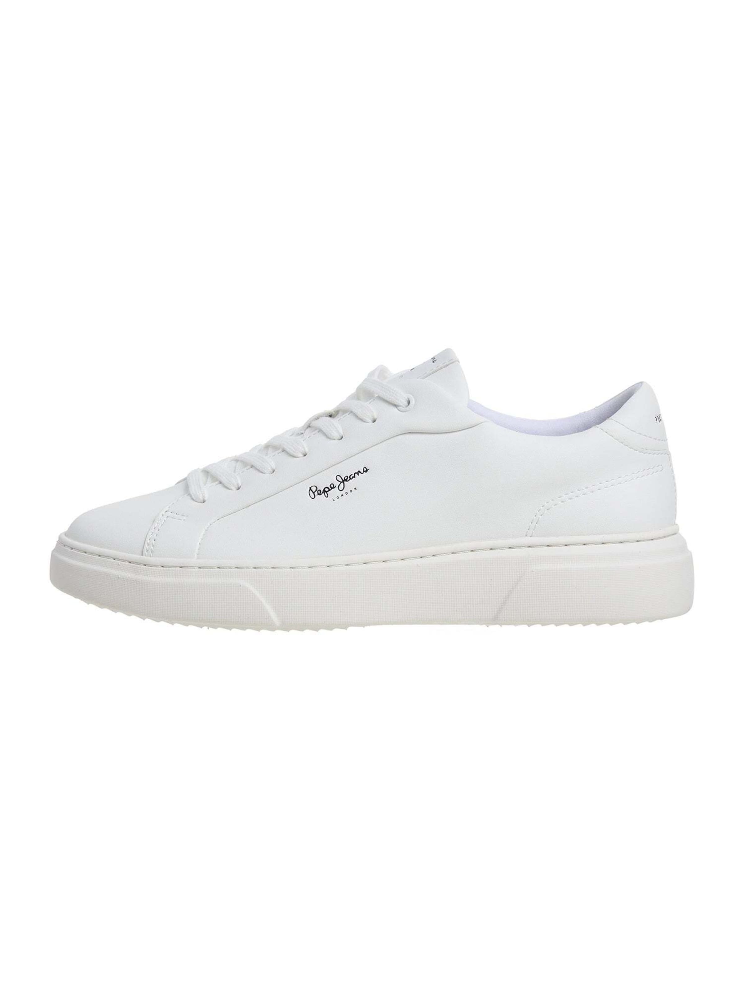 Pepe Jeans Sneakers laag in Wit: voorkant