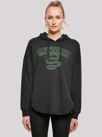 F4NT4STIC Sweatshirt 'Harry Potter Slytherin Sport Emblem' in Black: front