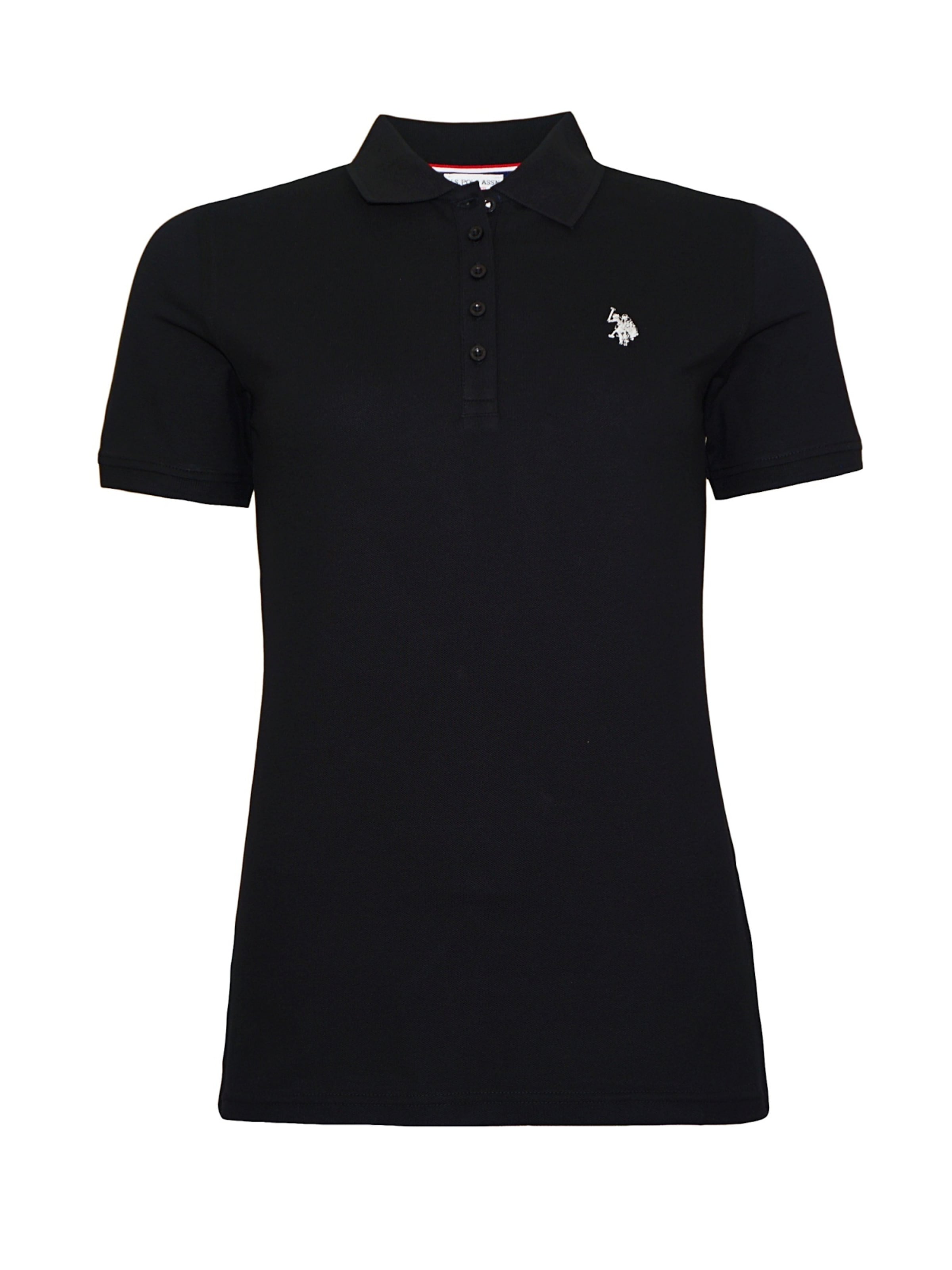 U.S. POLO ASSN. Shirt in Zwart: voorkant