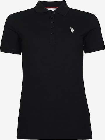 U.S. POLO ASSN. Shirt in Zwart: voorkant