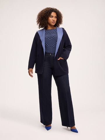 Fiorella Rubino Between-seasons coat in Blue