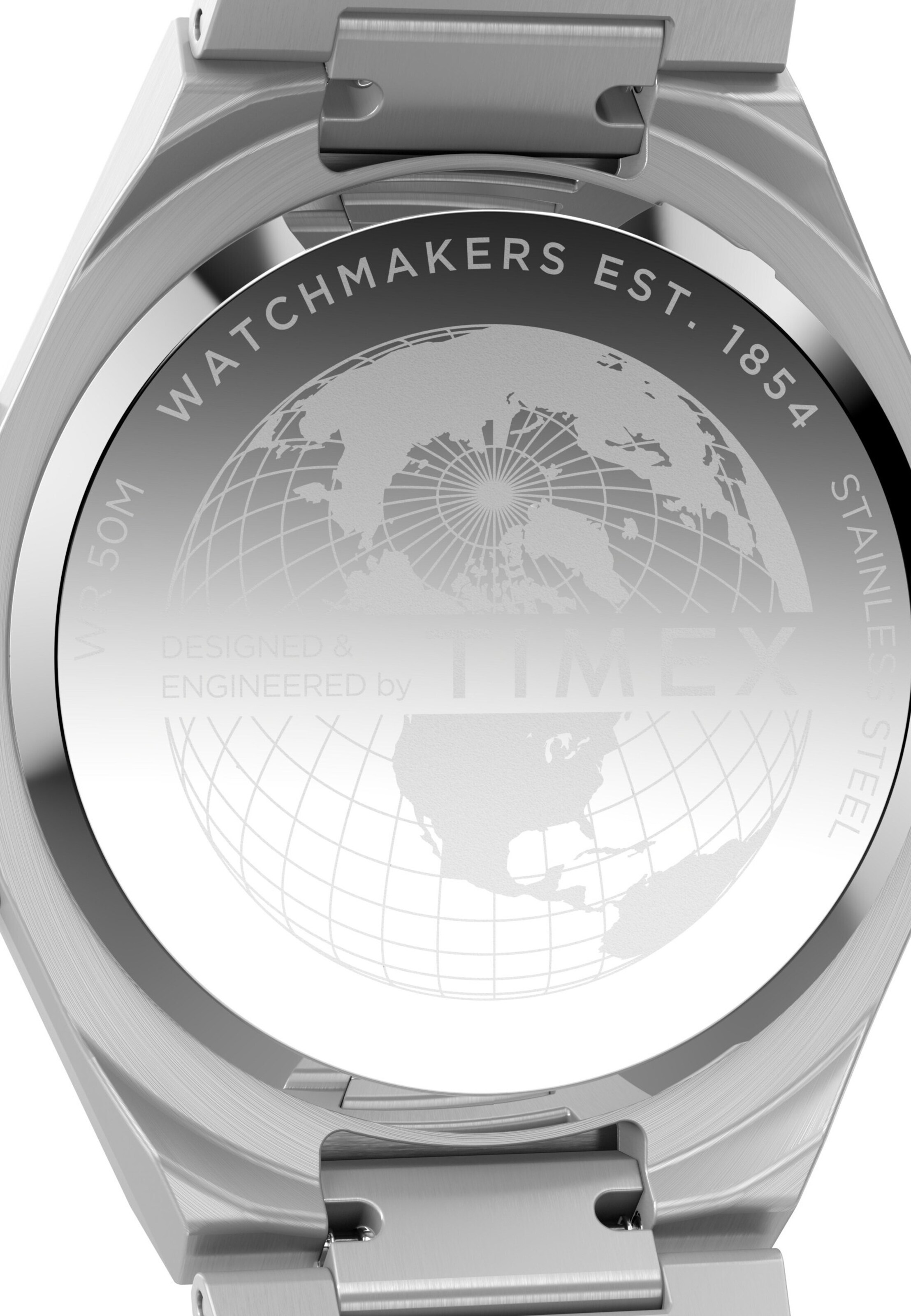 TIMEX Uhr 'Q80 Continental' in Silber