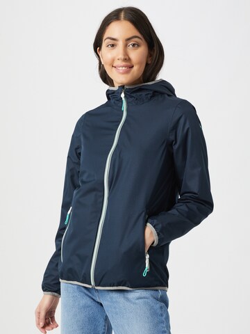 KILLTEC Outdoor jacket 'Trin' in Blue: front