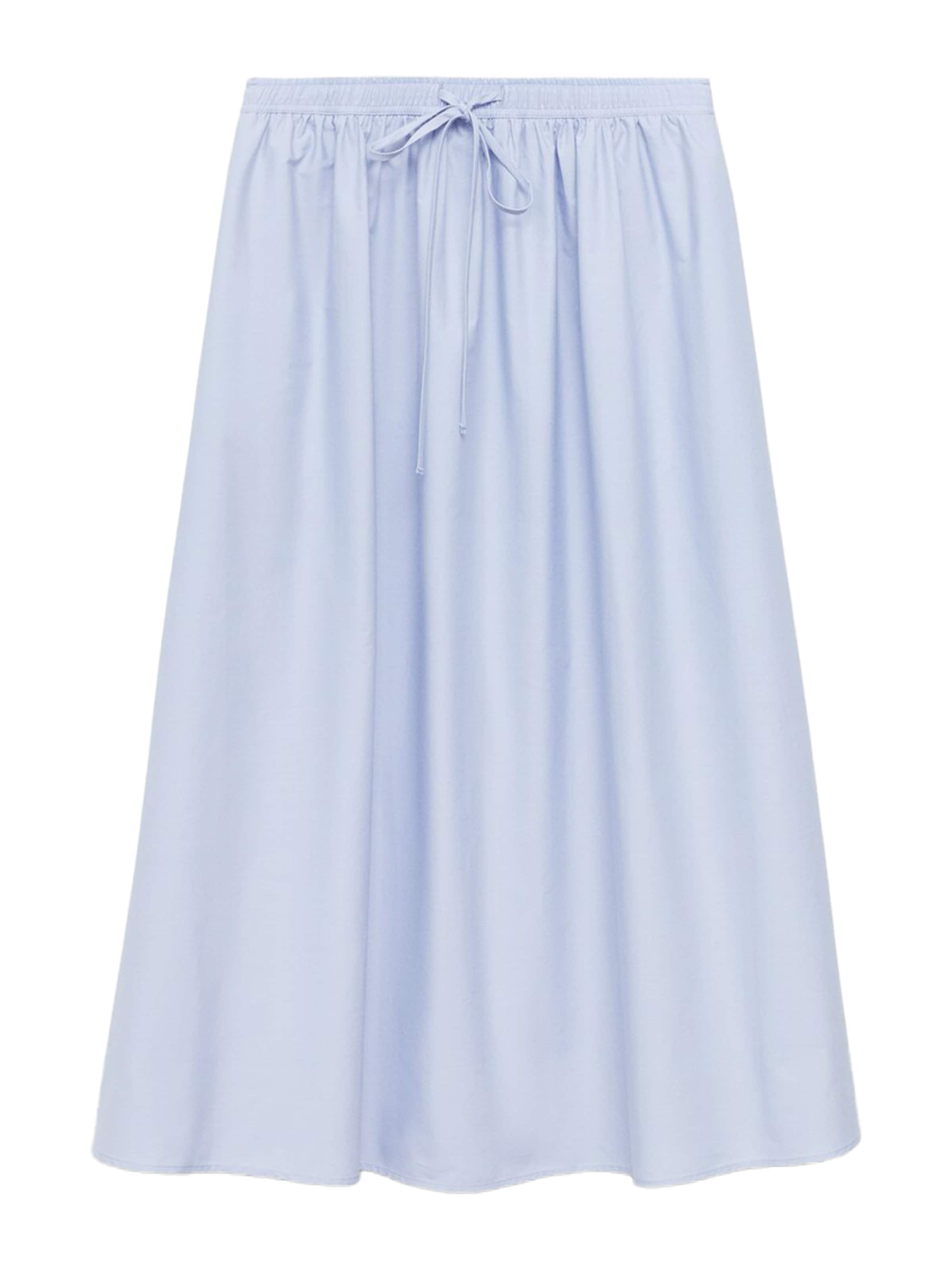 Gonna 'Evia' di MANGO in blu: frontale