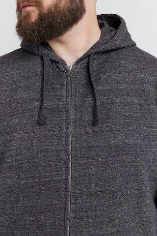 BLEND Zip-Up Hoodie 'Velno' in Black