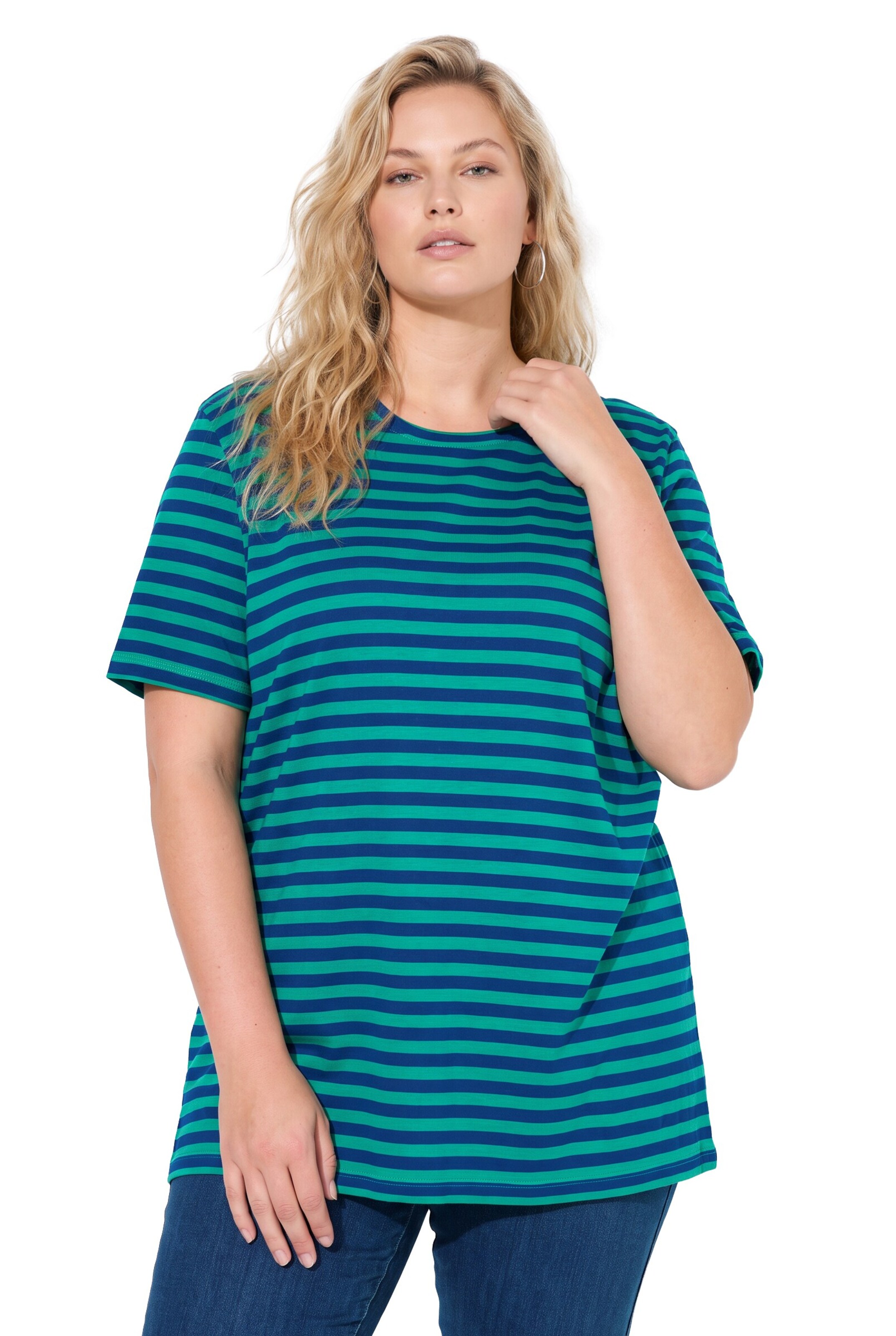 Ulla Popken Shirt in Blue: front
