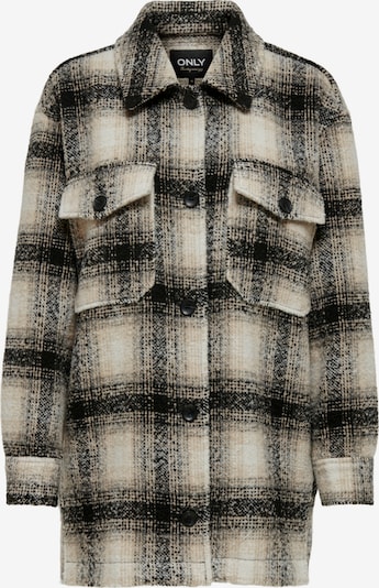 ONLY Jacke 'Allison' in beige / schwarz / weiß, Produktansicht