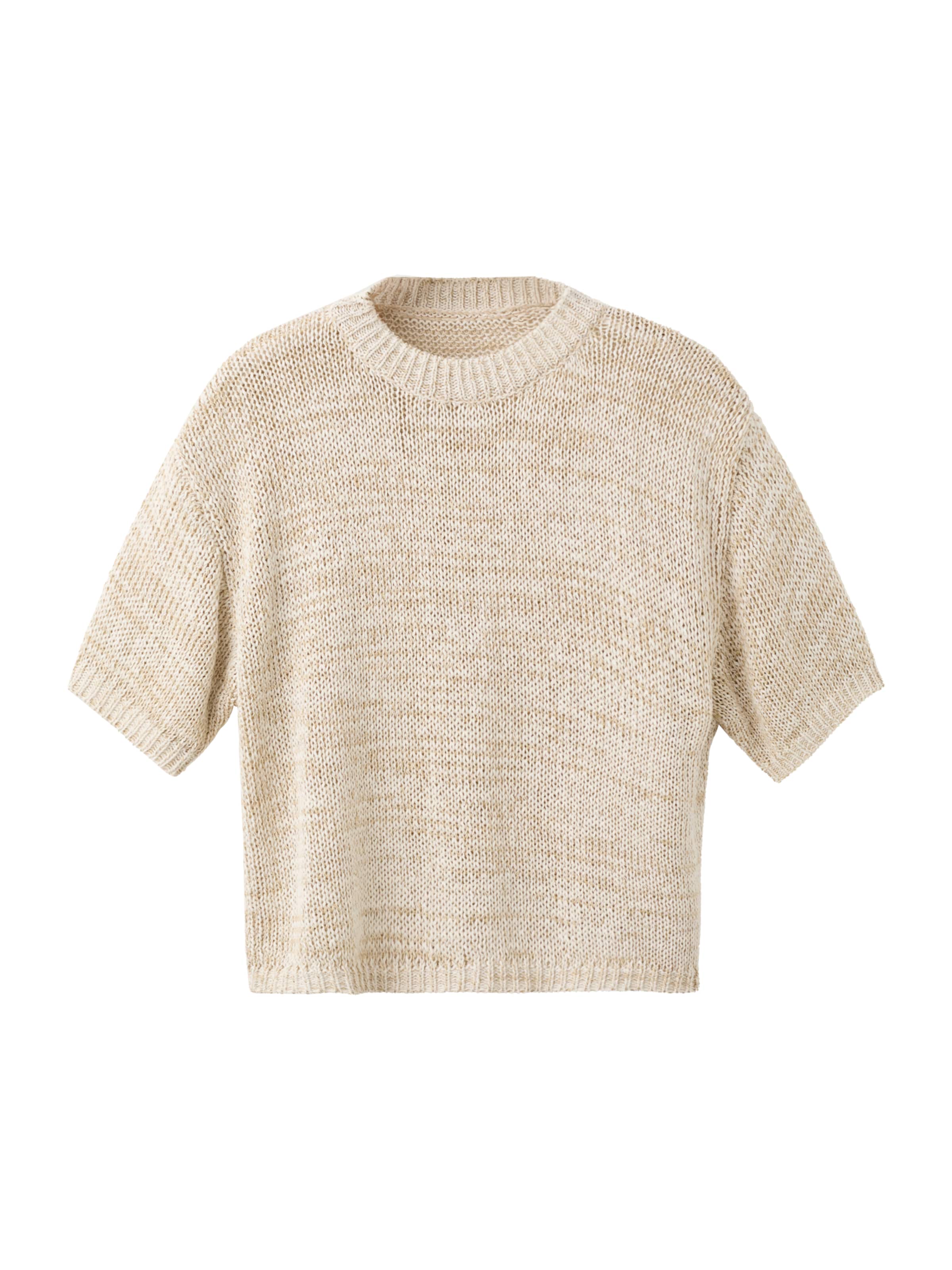 MANGO Trui 'PAQUITA' in Beige: voorkant