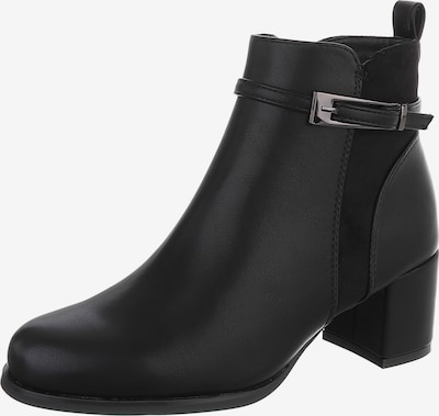 Ital-Design Stiefelette in 36 in schwarz, Produktansicht