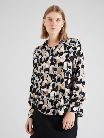 MORE & MORE Blouse in Zwart: voorkant