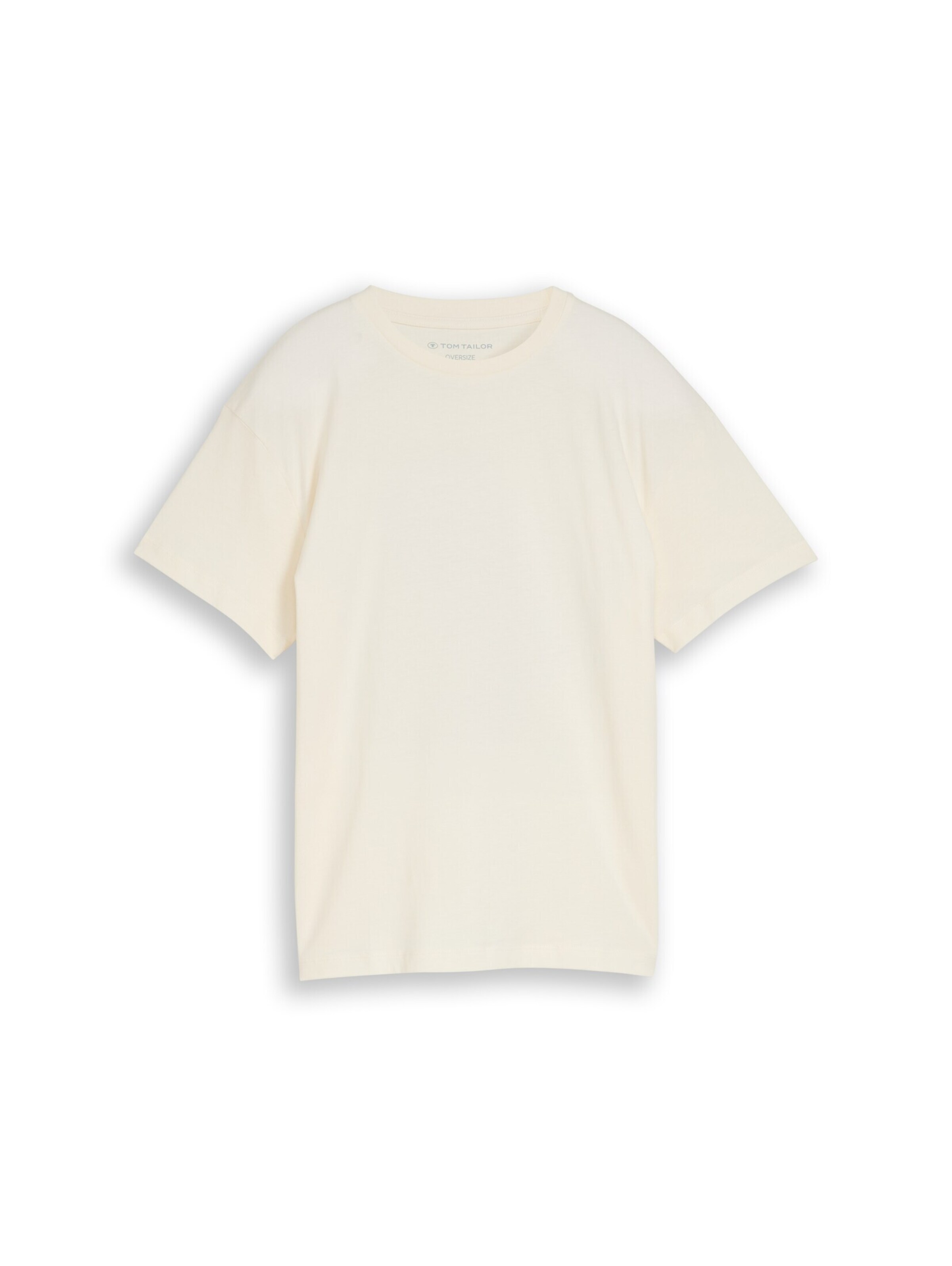 TOM TAILOR T-Shirt in Weiß: Vorderseite
