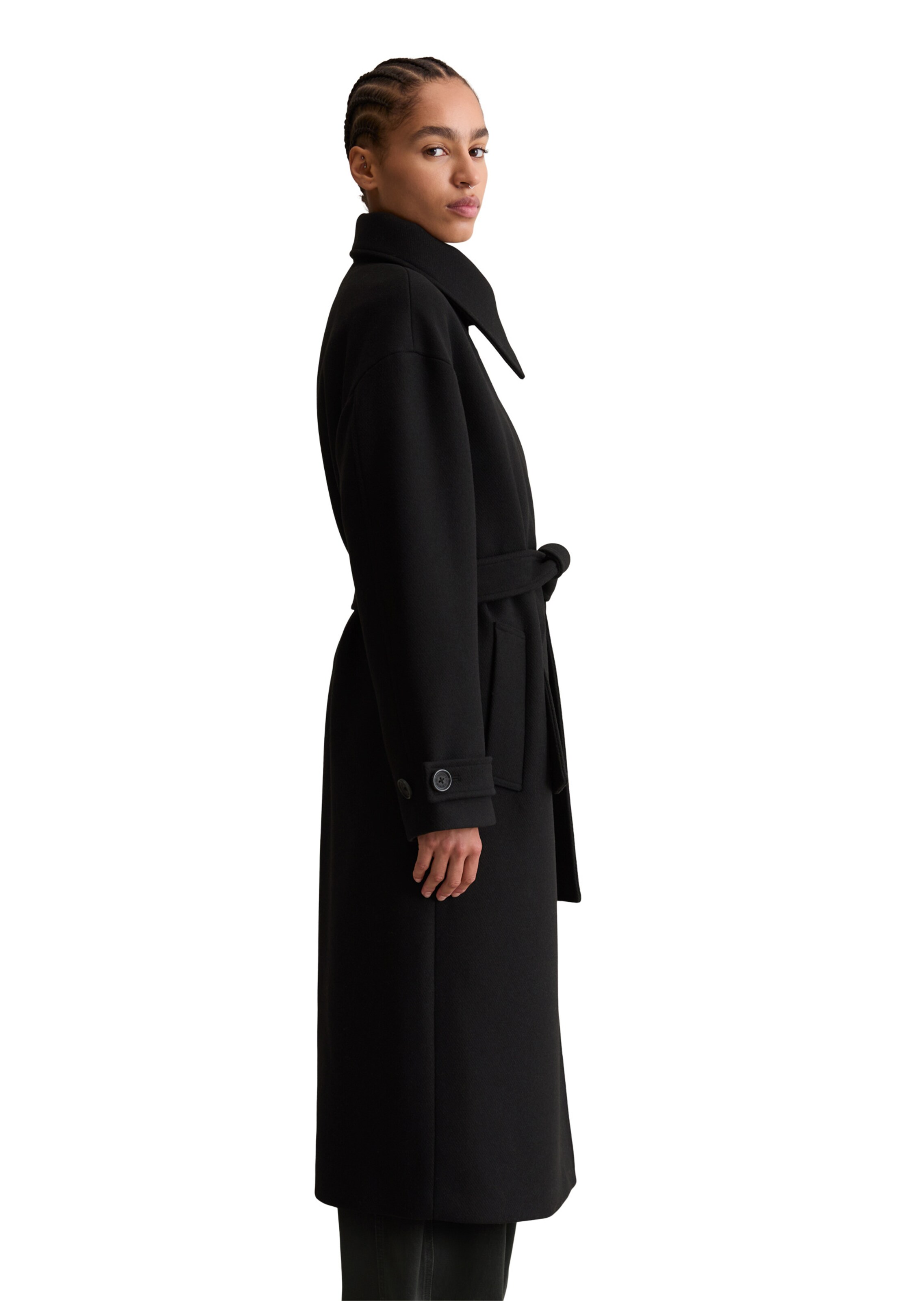 Marc O'Polo DENIM Mantel in Schwarz