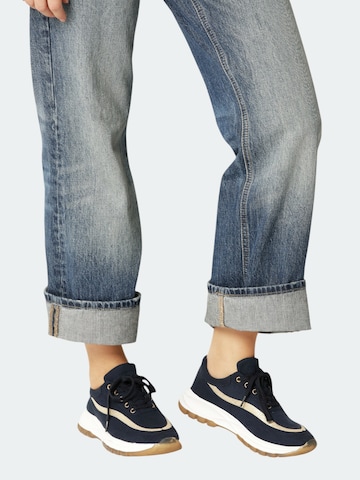 ILSE JACOBSEN Platform trainers 'TILIA' in Blue: front