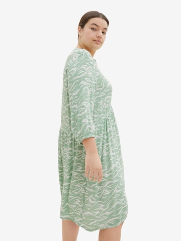 Tom Tailor Women + Dolga srajca | zelena barva