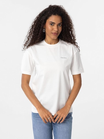 Cortera - Camisa 'Jessica' em branco: frente