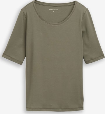 TOM TAILOR Shirt in Groen: voorkant