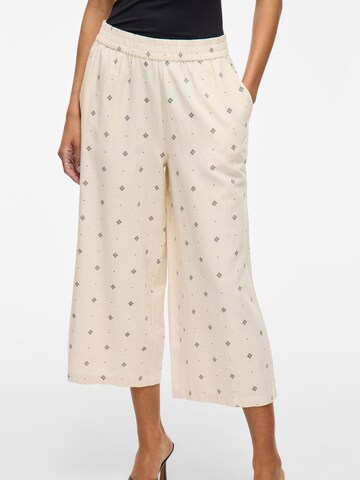Wide leg Pantaloni di VILA in beige