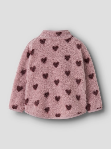 NAME IT Fleece Jacket 'NBFOLAJA' in Purple