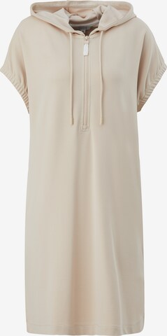 Robe comma casual identity en beige : devant