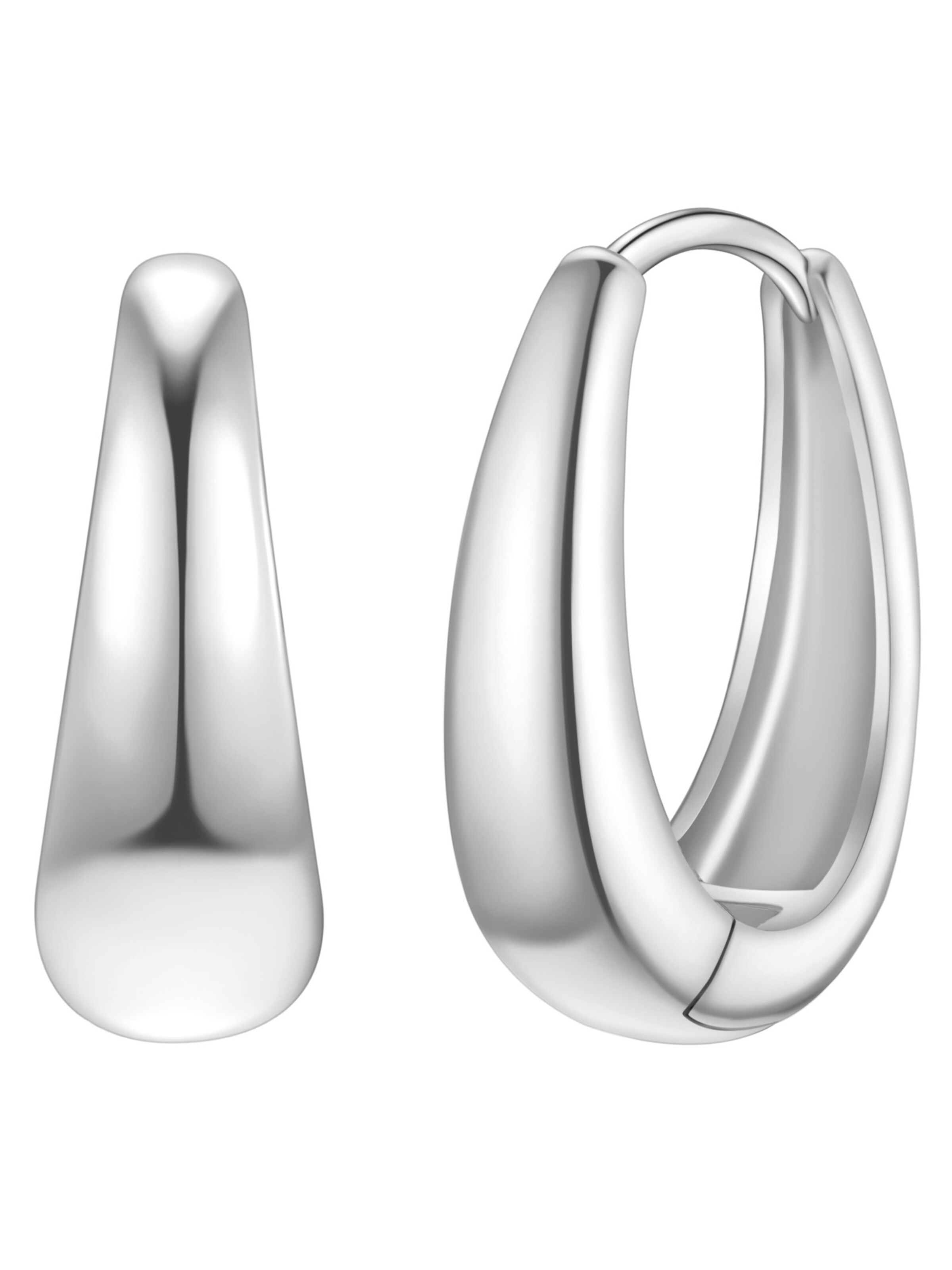 Yokoamii - Pendientes en plata: frente