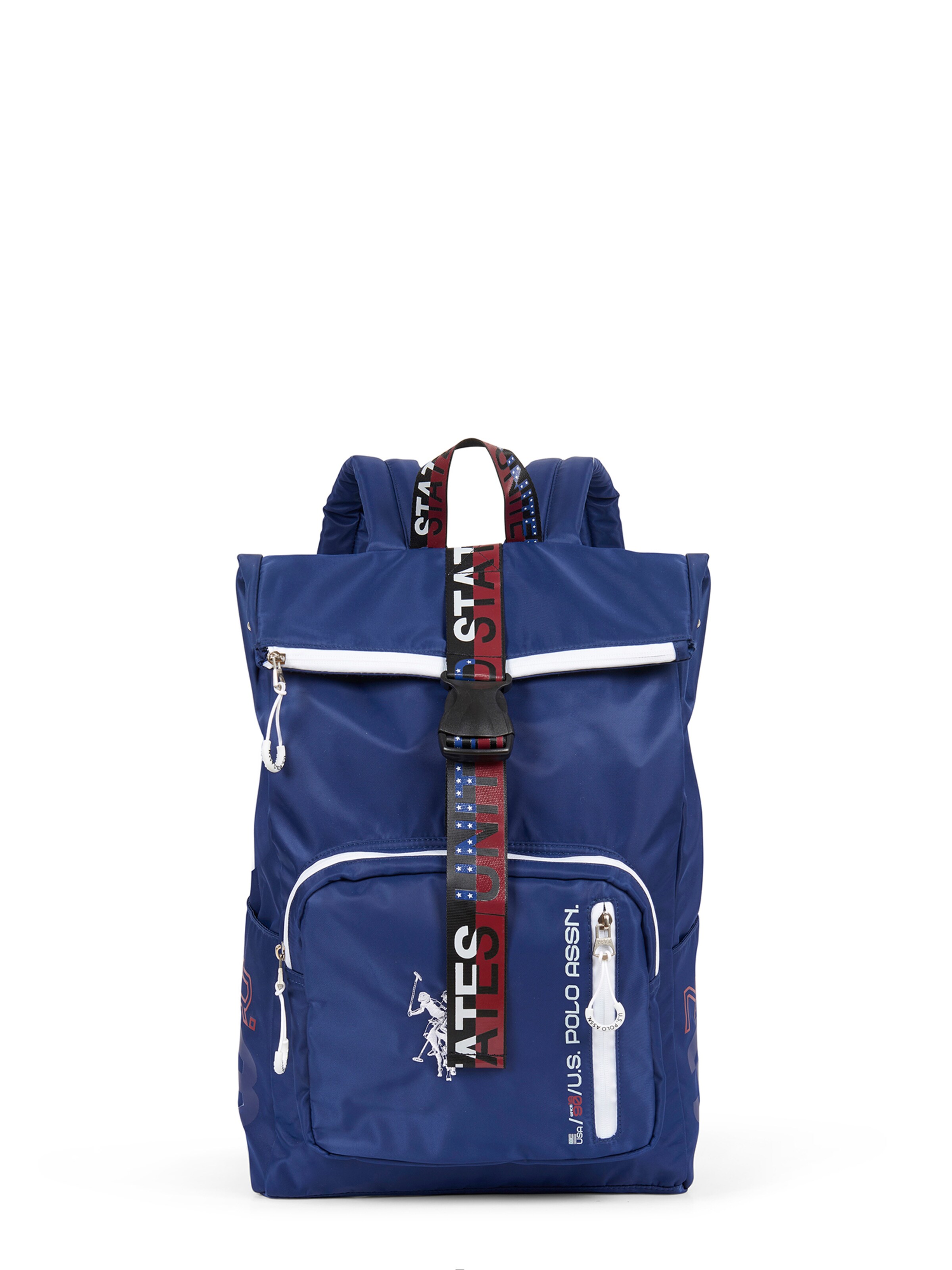 U.S. POLO ASSN. Backpack in Blue: front