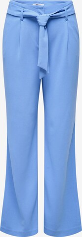 ONLY Štandardný strih Plisované nohavice 'Carolina' - Modrá: predná strana