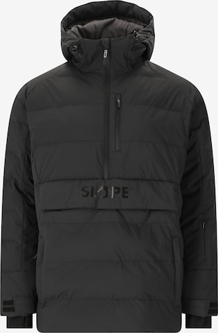 SLOPE Skijacke 'Thumper' in Schwarz: Vorderseite
