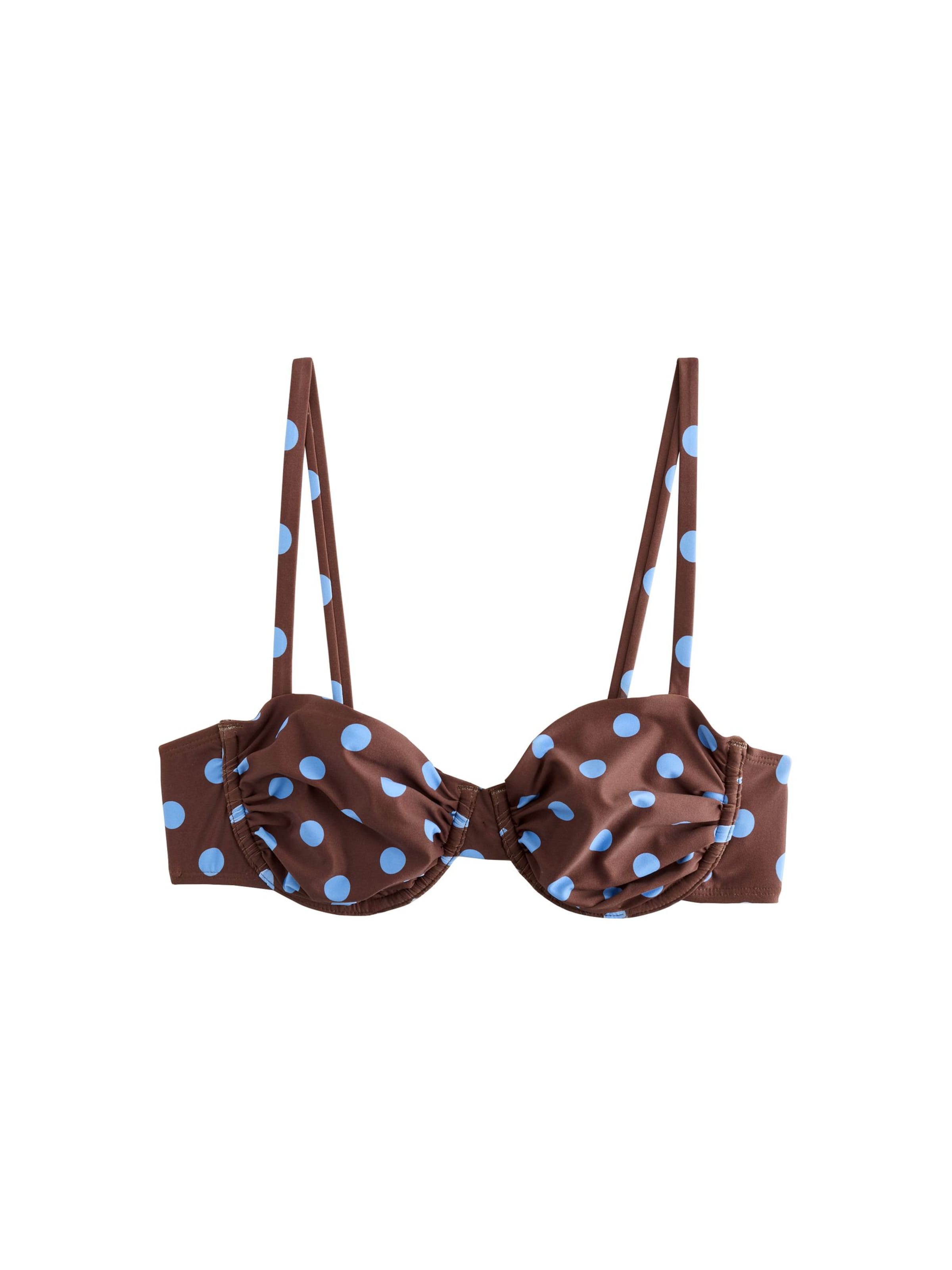Next T-Shirt Bikinitop in Braun: Vorderseite