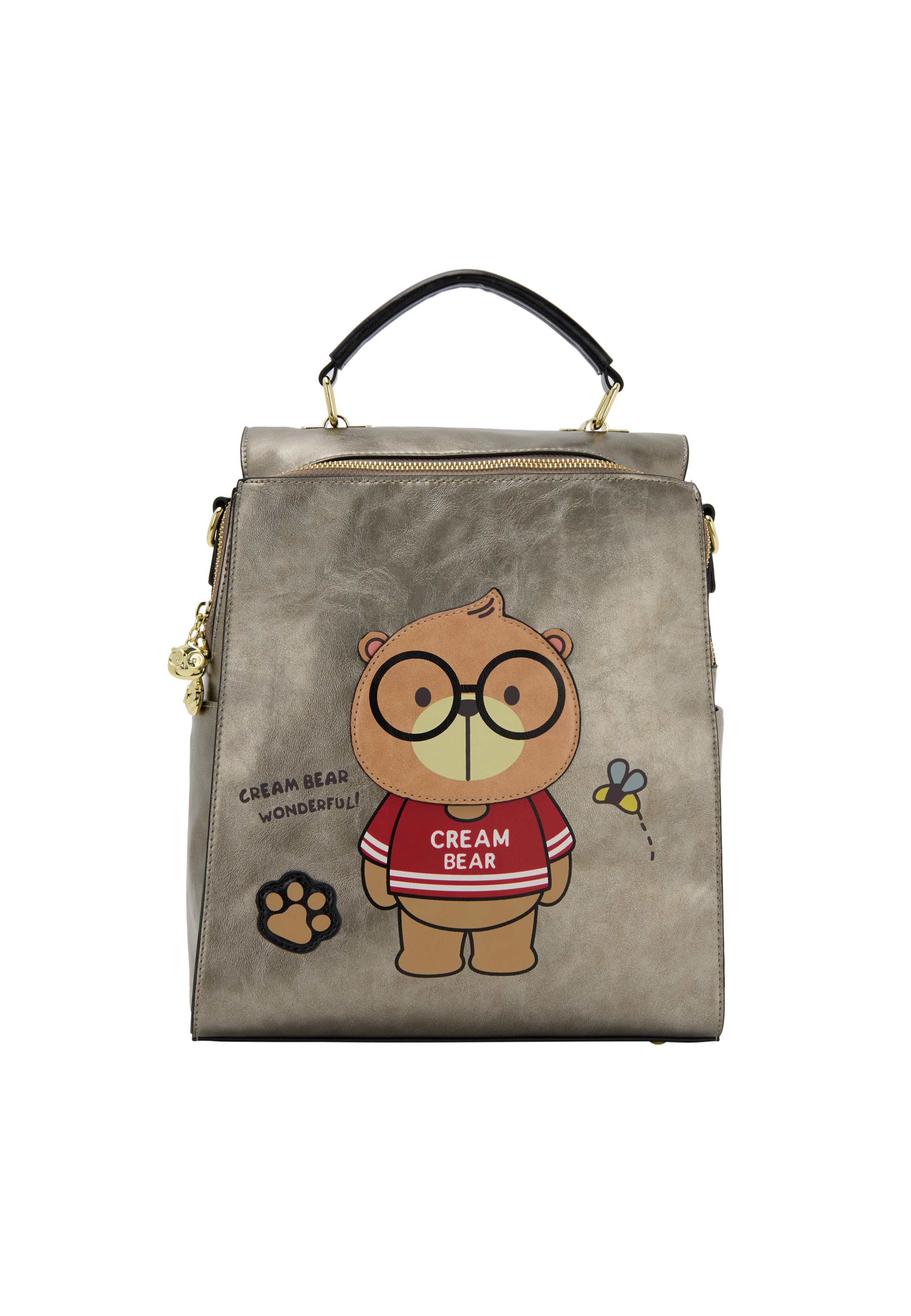 Sac à dos MYMO en gris : devant
