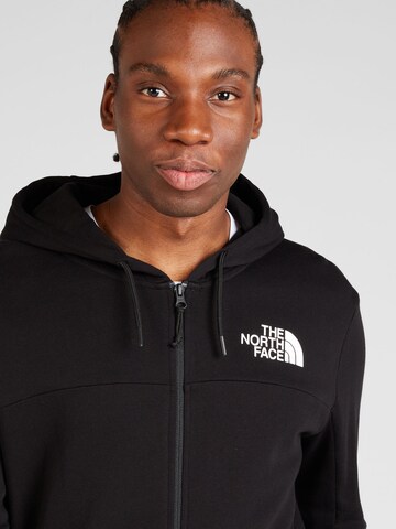 THE NORTH FACE - Sudadera con cremallera en negro