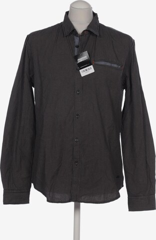 EDC BY ESPRIT Button Up Shirt in M in Brown: front