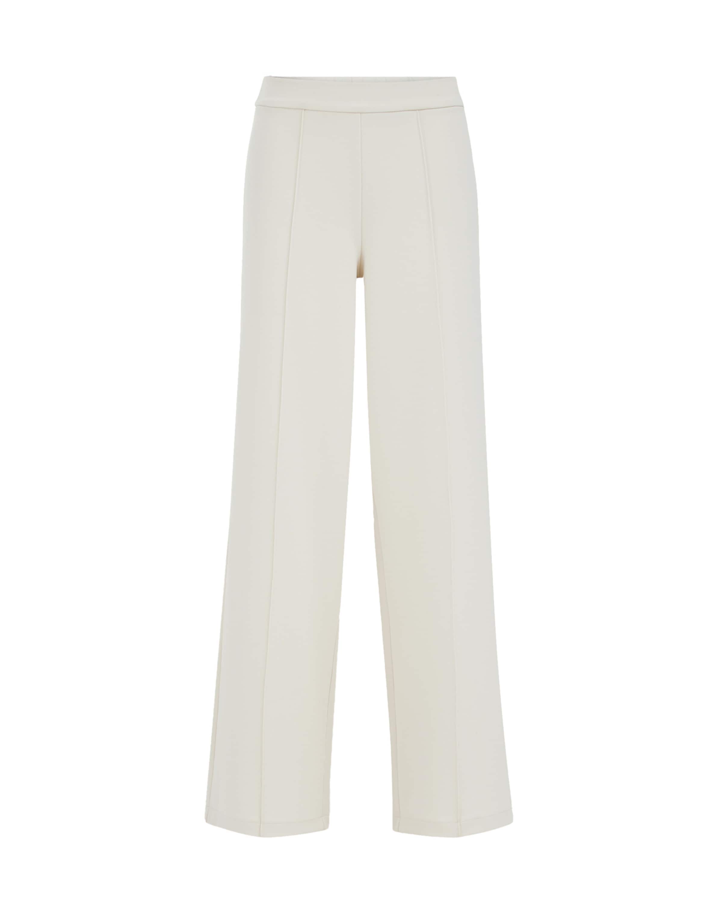 Regular Pantalon WE Fashion en blanc : devant