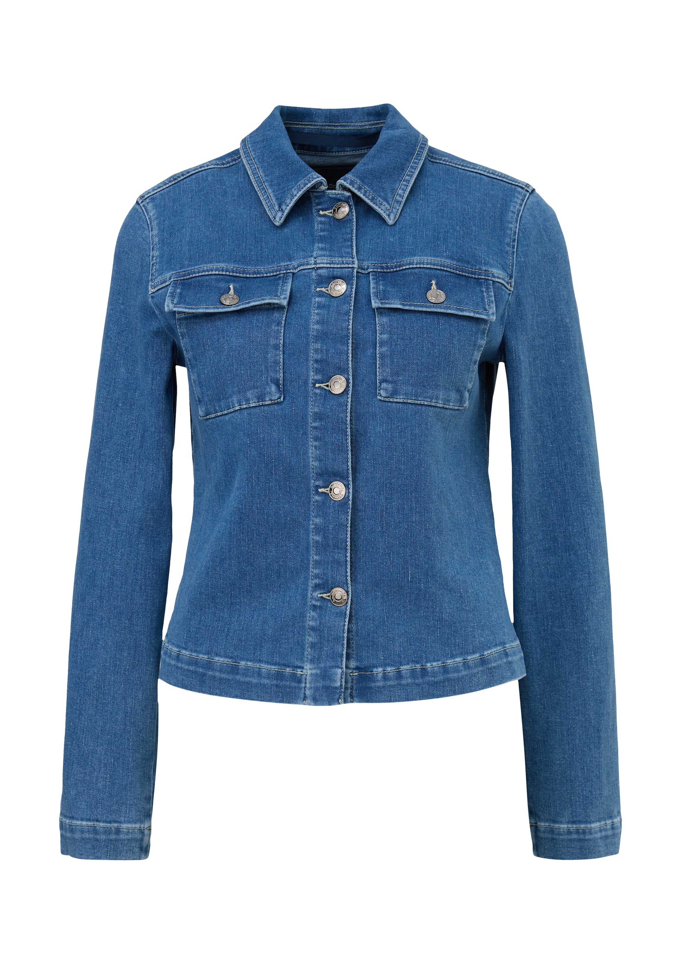 COMMA Between-Season Jacket in XXS in Blue denim, Item view
