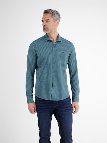 Coupe regular Chemise LERROS en bleu : devant