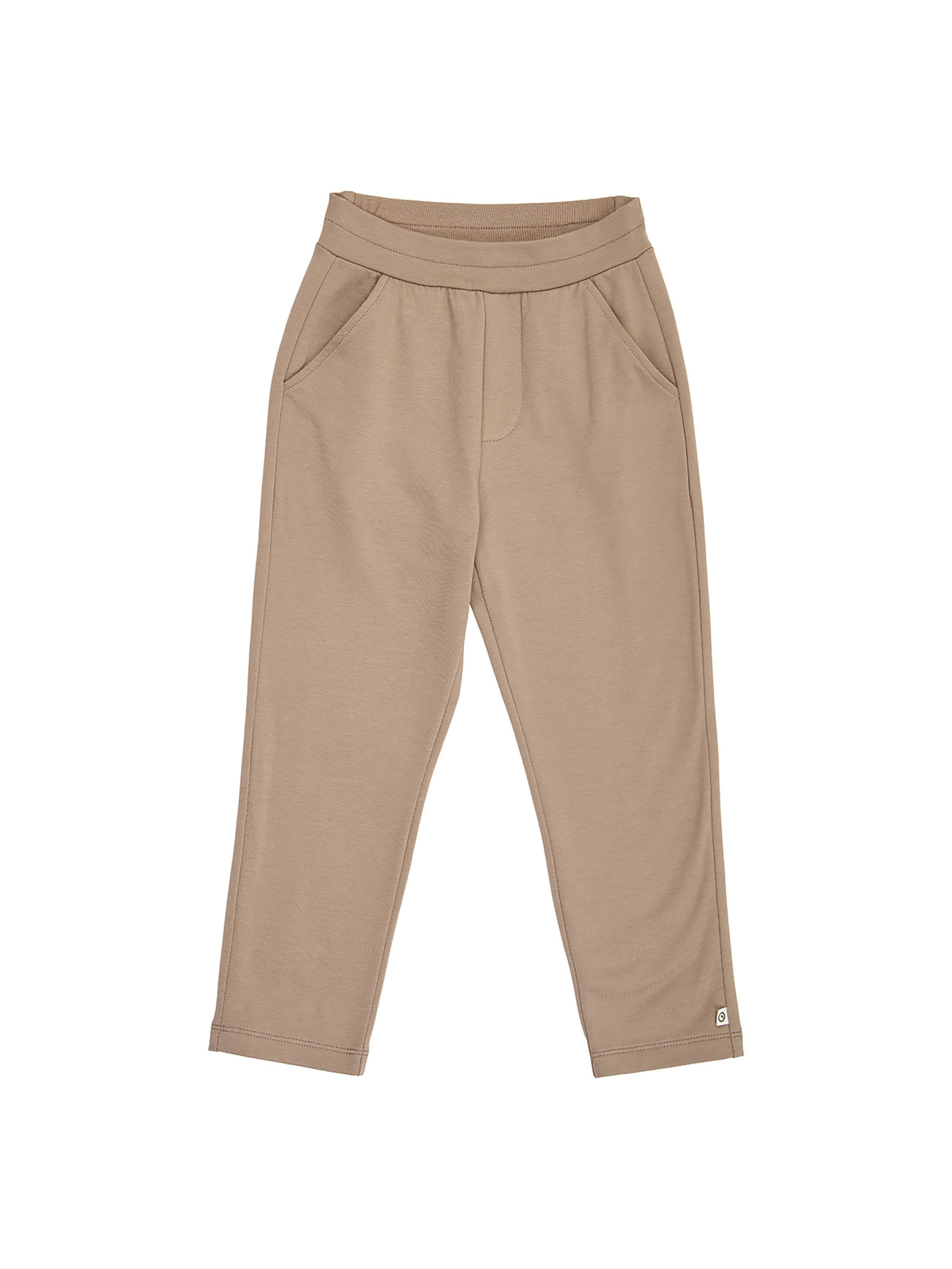 Müsli Pants 'Cozy Me' in Brown: front