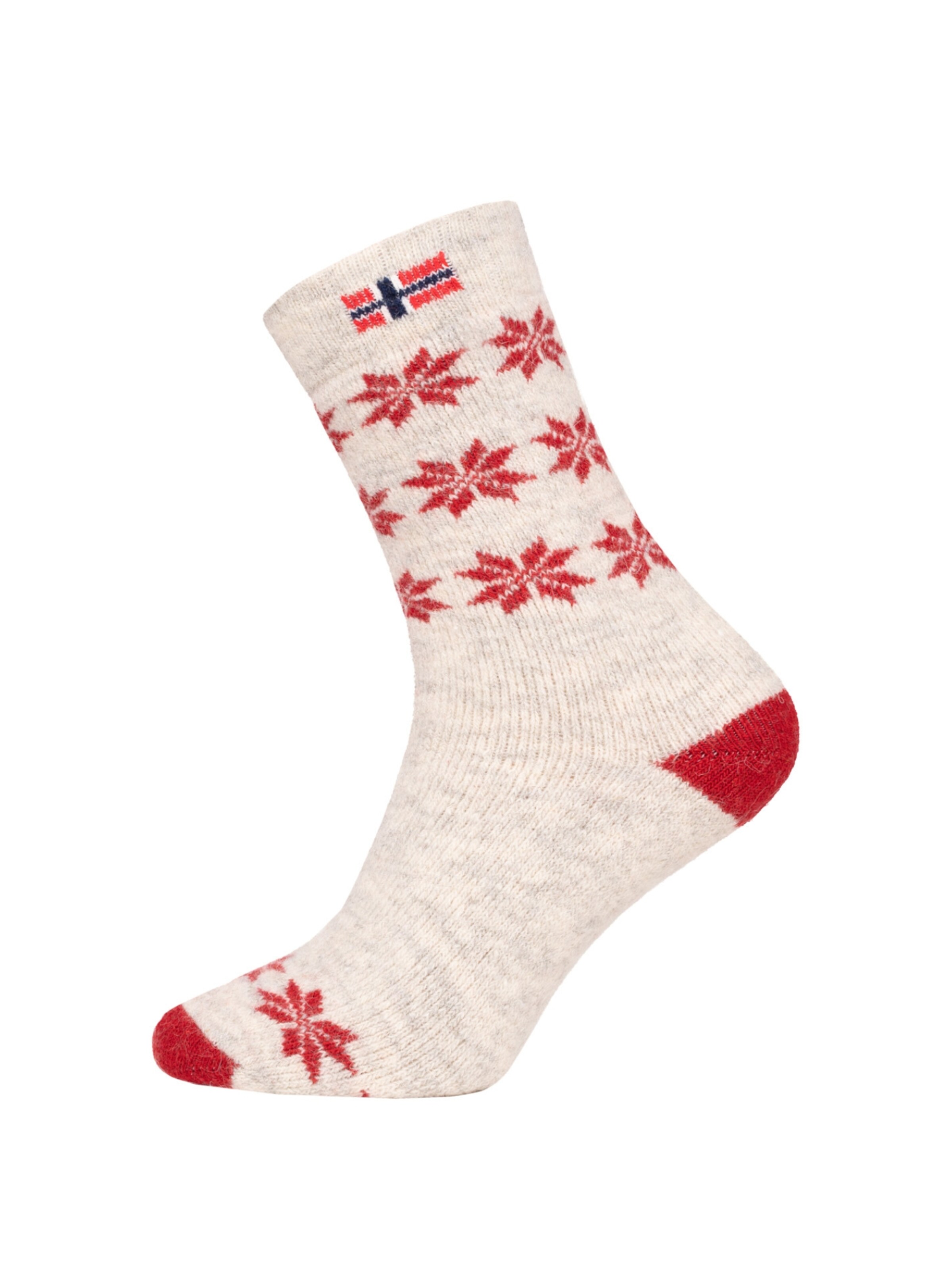 HomeOfSocks Socks 'HOS804' in Red: front