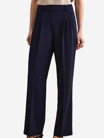 Il Lanificio Wide Leg Hose‌‌ in Blau