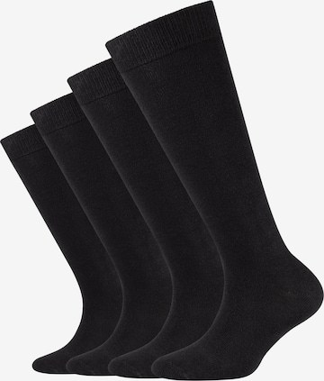 camano Socken in Schwarz: predná strana